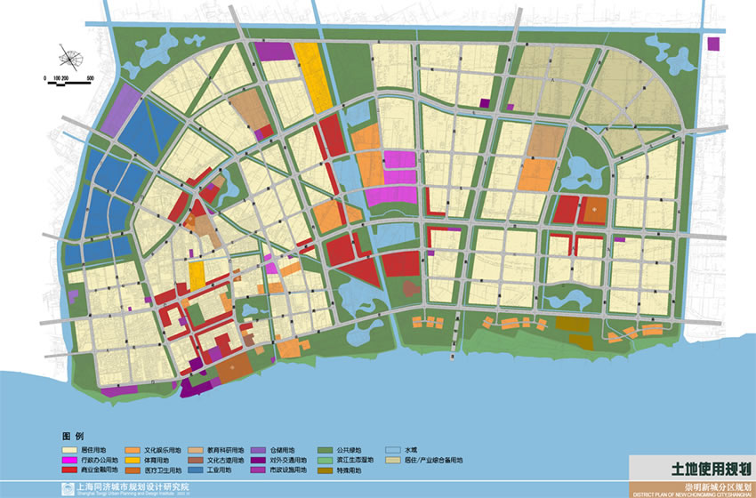 崇明新城城市总体规划（2003-2020）