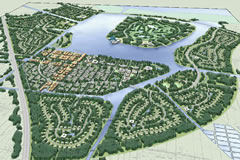 上海明珠湖地区总体结构规划及城市设计